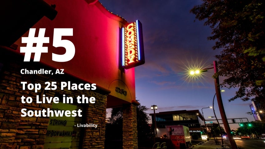 #5 Top 25 Places to Live in the Southwest