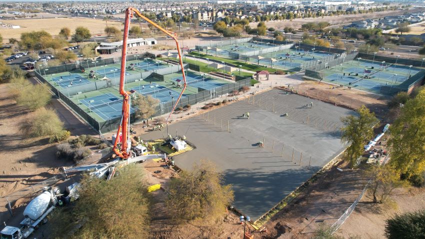 tennis court expansion