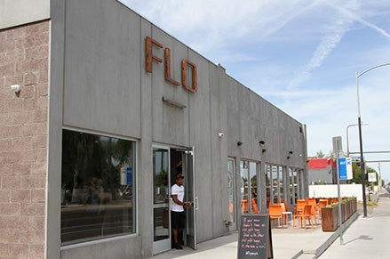 Eddie Davis and his wife, Debbie, opened Flo Yoga and Cycle in Downtown Chandler in 2017.