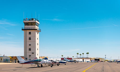 Chandler's Air Traffic Control Tower
