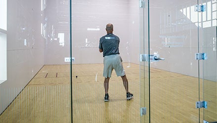 Racquetball at the Tumbleweed Recreation Center