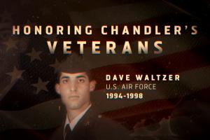 Dave Waltzer, a veteran of the U.S. Air Force