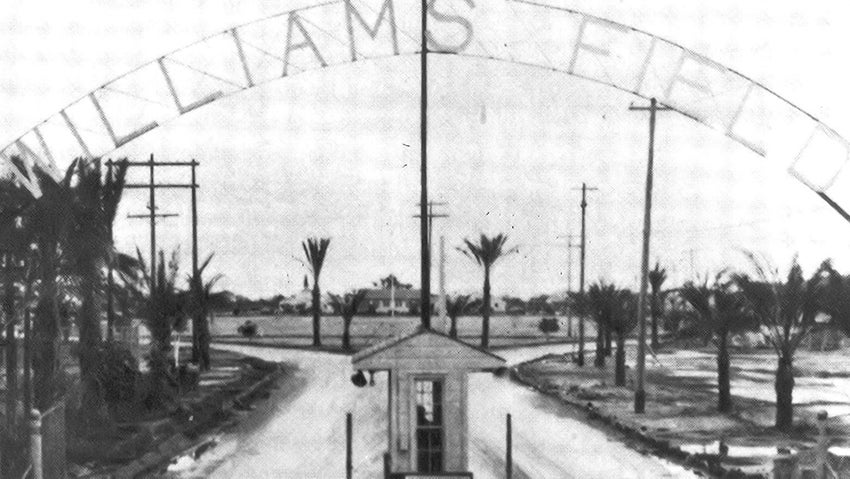 Williams Army Airfield Main Gate 1942