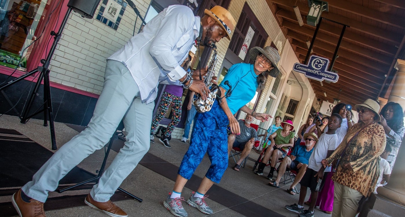 Jazz performers in Downtown Chandler