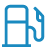 Gas Pump Icon for Transportation