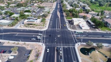 Alma School and Chandler Blvd. Intersection