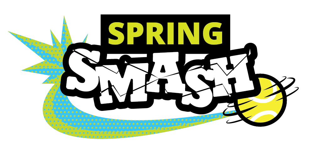 tennis spring smash tennis social logo