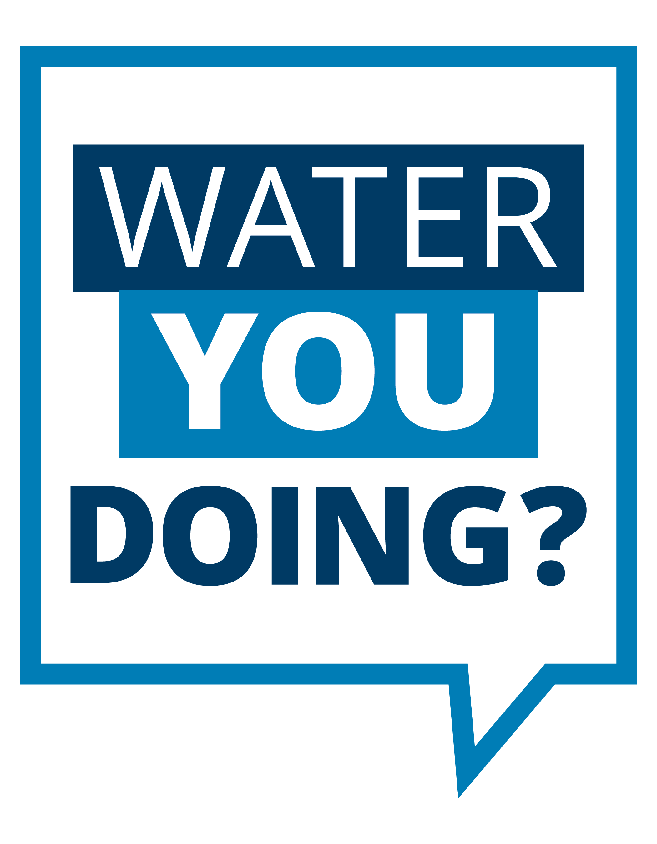 wateryoudoing logo