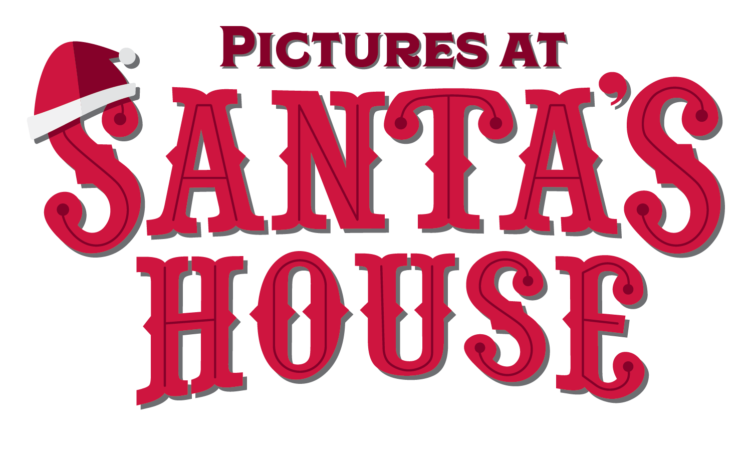 santa's house logo