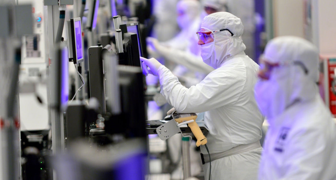 Inside Intel Clean Room 