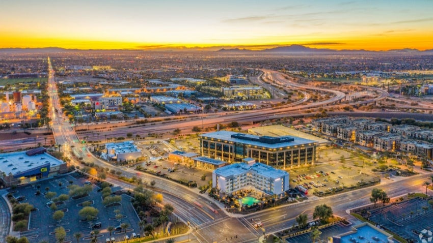 Aerial of Chandler Viridian