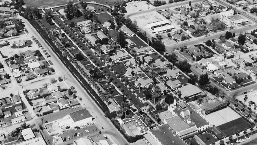Aerial View of Historic Downtown Chandler