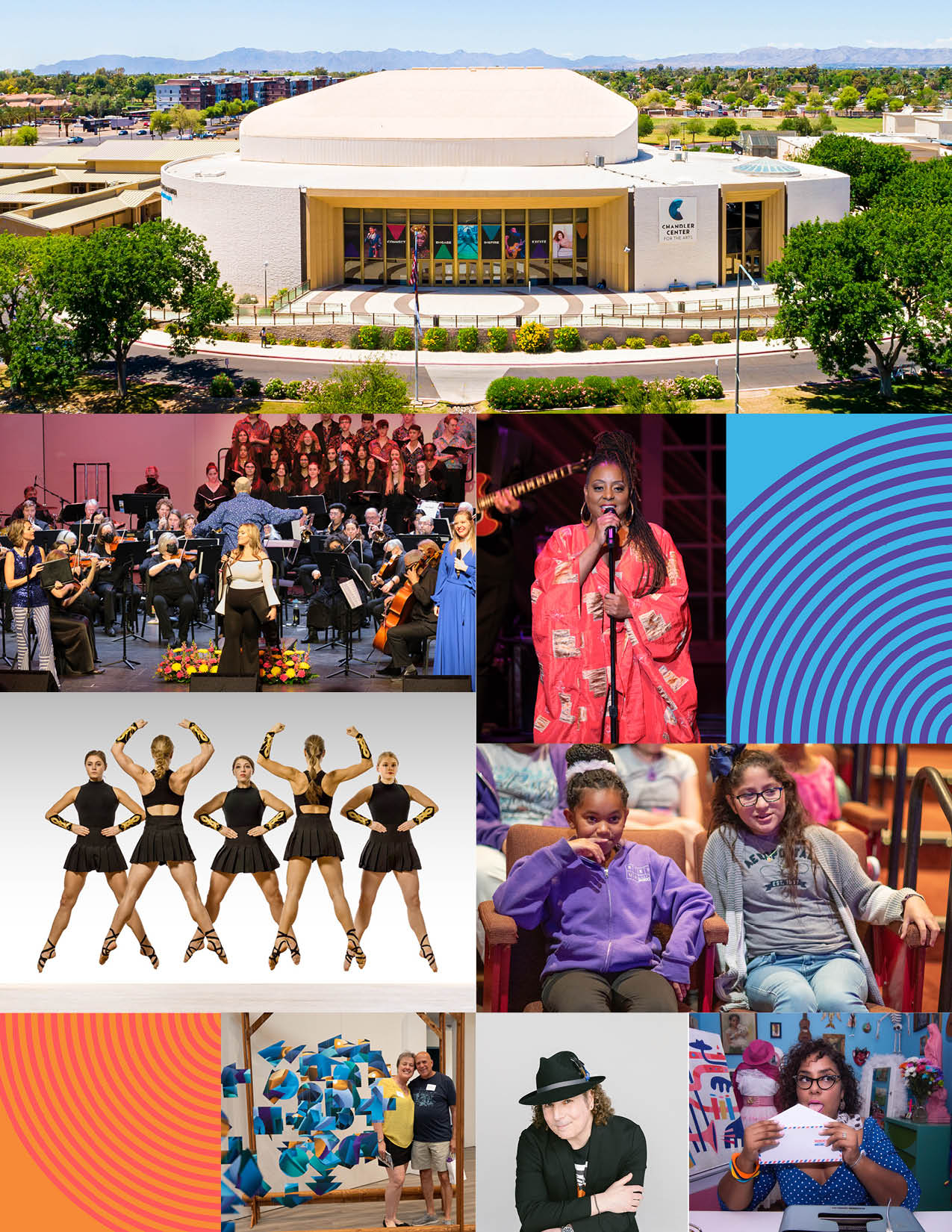 Center for the Arts Image Collage