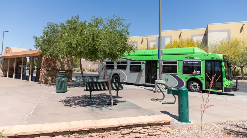 Bus route in Chandler