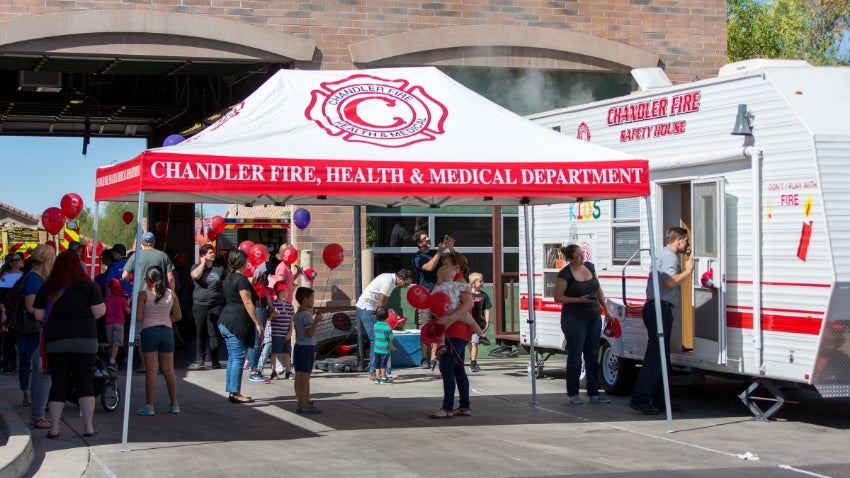 Community Open House at Chandler Fire Station 