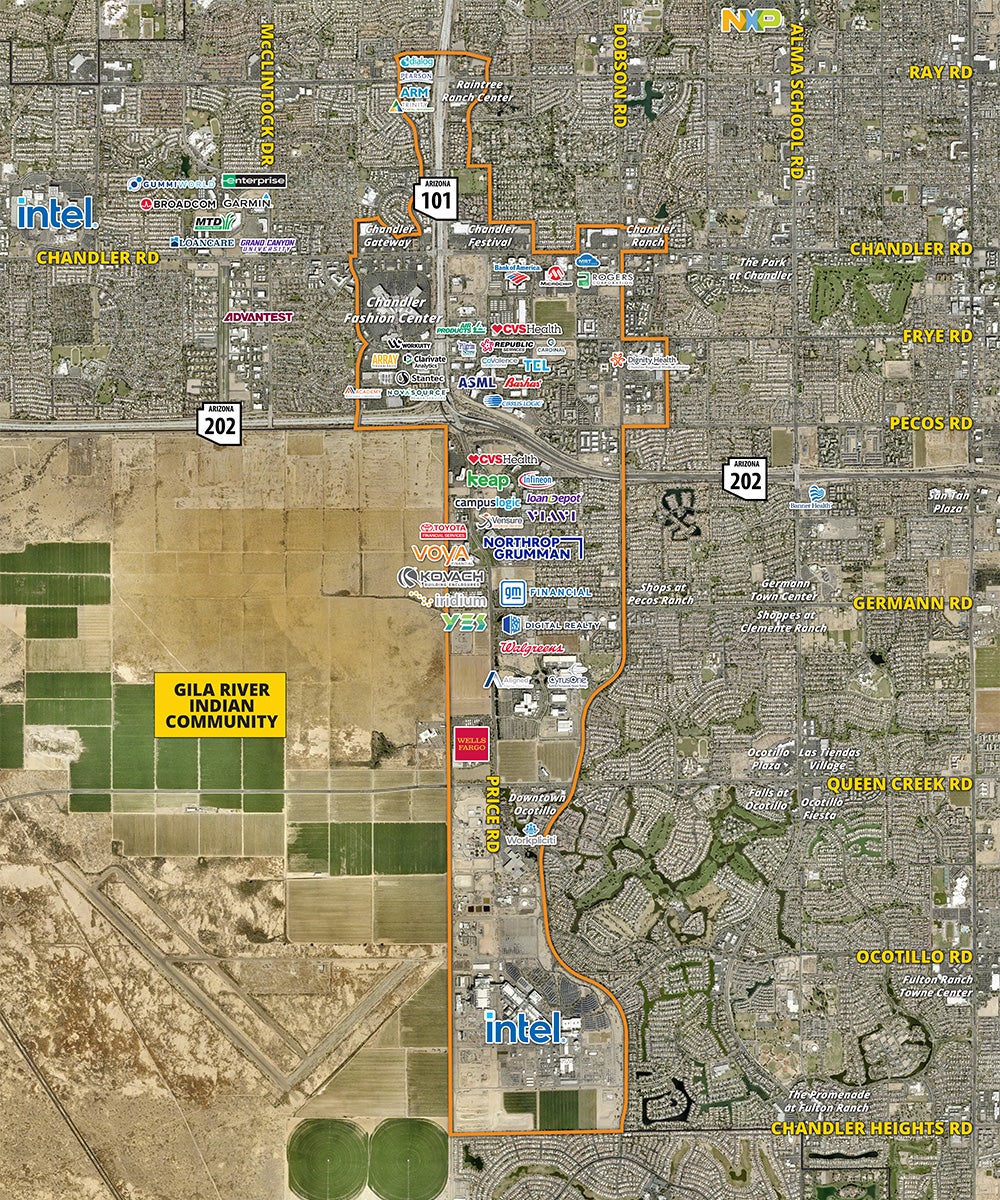 Price Corridor Map