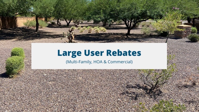 Large User Rebates