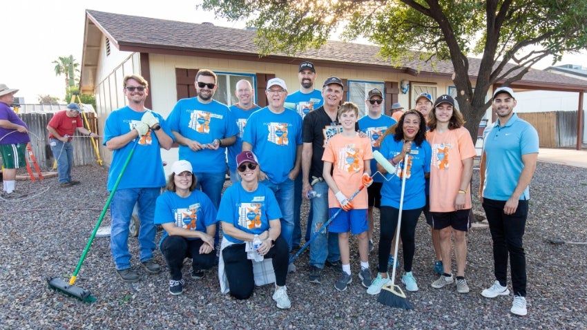 For Our City Day brings volunteers, residents together to build community and instill neighborhood pride For Our City Day brings volunteers, residents together to build community and instill neighborhood pride
