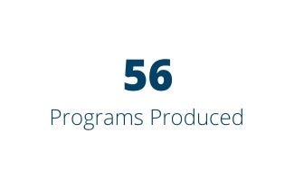 56 Programs Produced