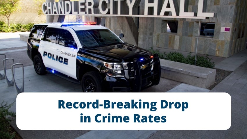 Record-Breaking Drop in Chandler Crime Rates Fueled by Innovative Police Strategies