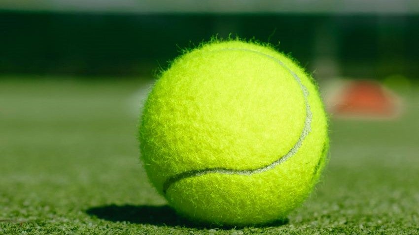 race to ace tennis ball scavenger hunt