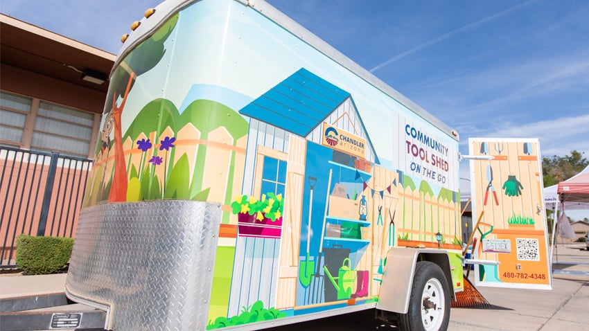 Tool Lending Trailer