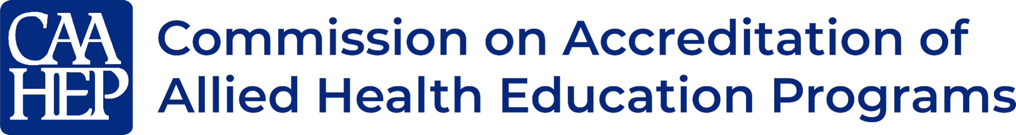 Commission on Accreditation of Allied Health Education Programs Logo Commission on Accreditation of Allied Health Education Programs Logo