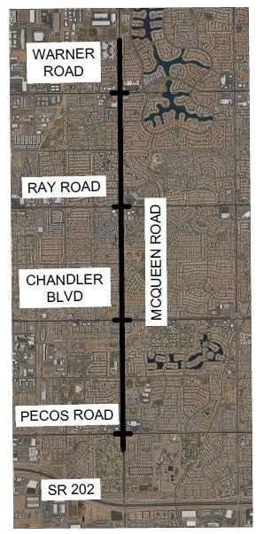 McQueen Project Map McQueen Project Map