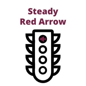 Steady Red Arrow