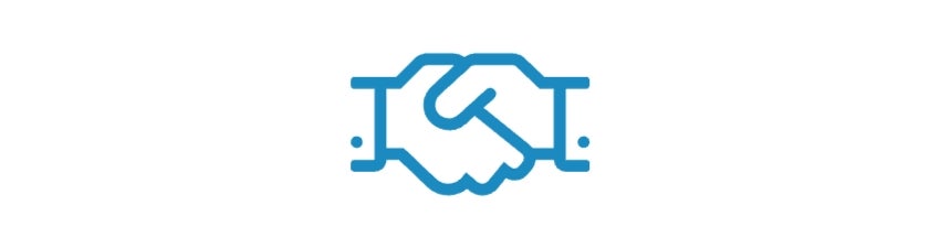 Leadership Development: Handshake Icon Leadership Development: Handshake Icon
