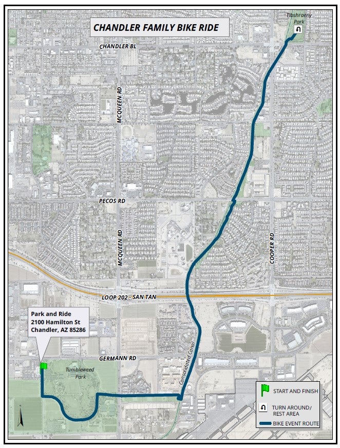2025 Chandler Family Bike Ride Map 2025 Chandler Family Bike Ride Map