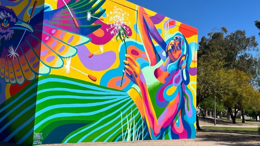 Apache Park Mural by Jessica Gonzales Apache Park Mural by Jessica Gonzales