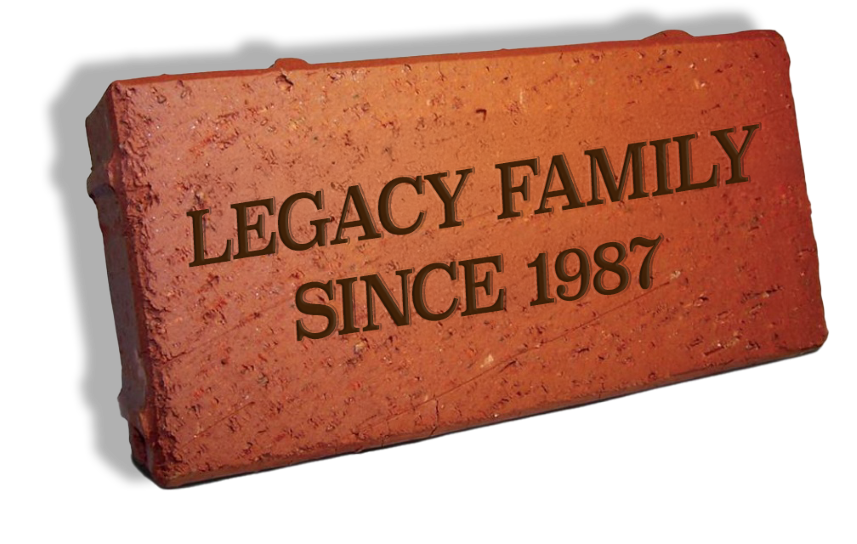 Legacy Brick Sample Legacy Brick Sample