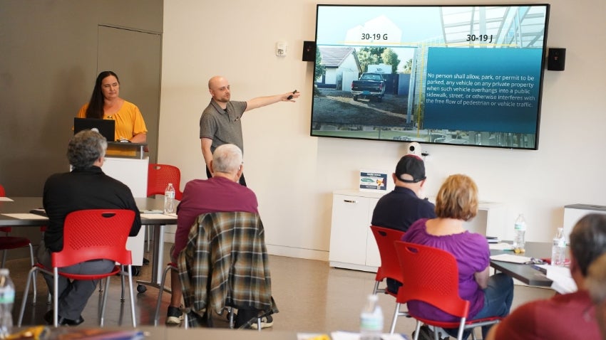 Code Enforcement Resident Academy