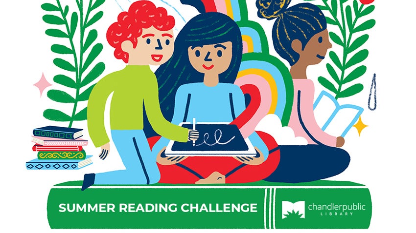 Poster for the 2025 Summer Reading Challenge