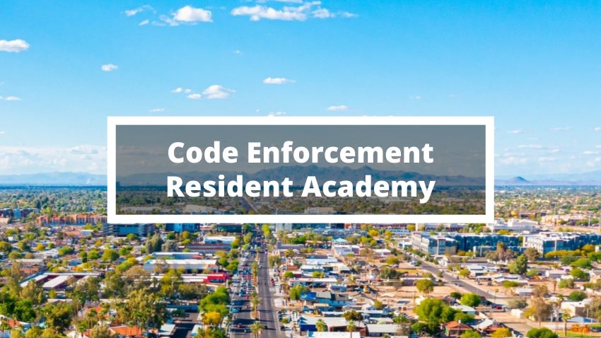 Code Enforcement Resident Academy