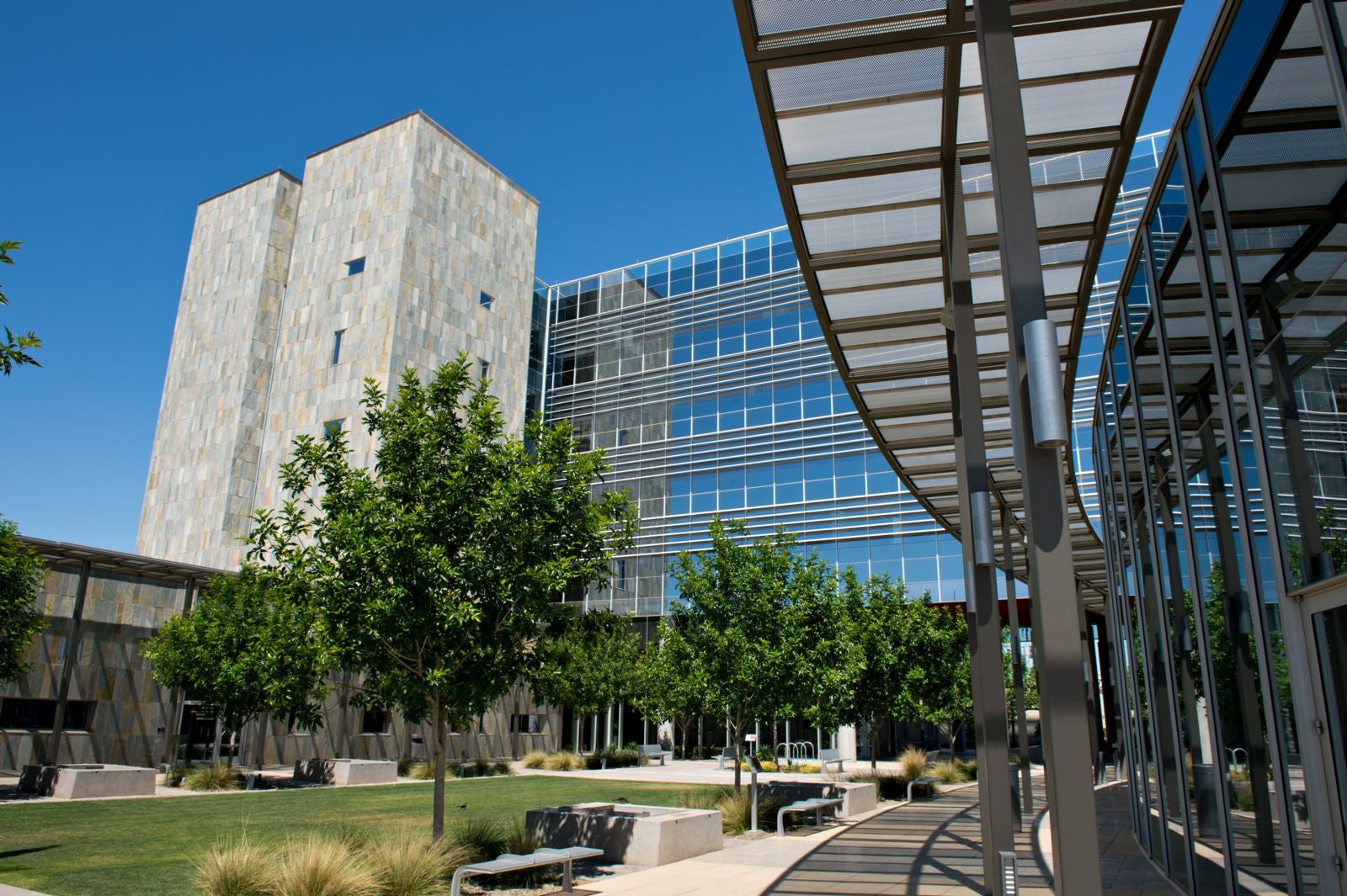 Chandler City Hall Courtyard