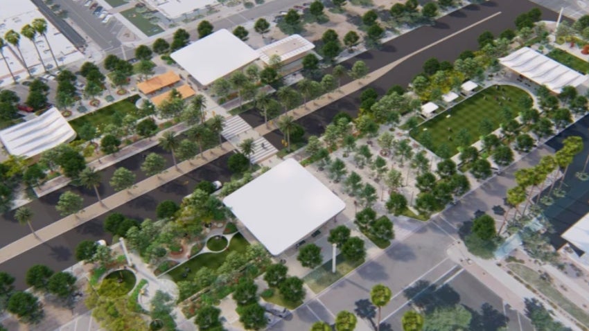 Dr. A.J. Chandler Park Renovation Rendering