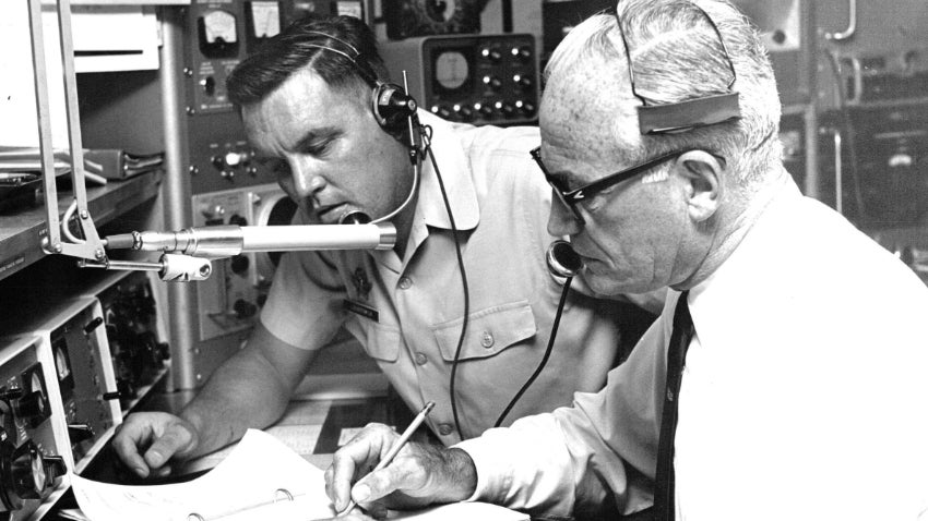 Barry Goldwater, lifelong ham radio operator