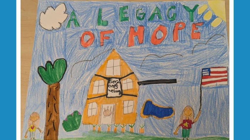 3rd Place  Ellie C. A Legacy of Hope