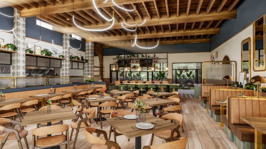 Interior of George and Gather