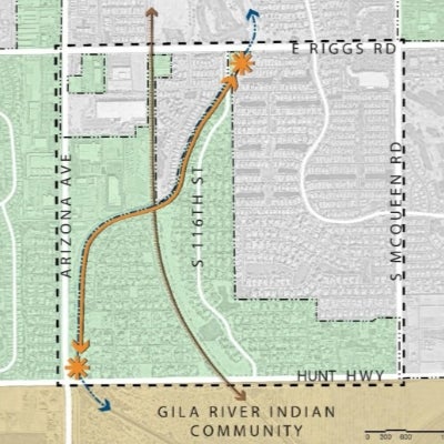 Paseo Trail Project Area