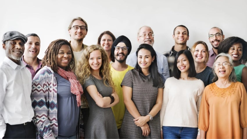 group of diverse adults