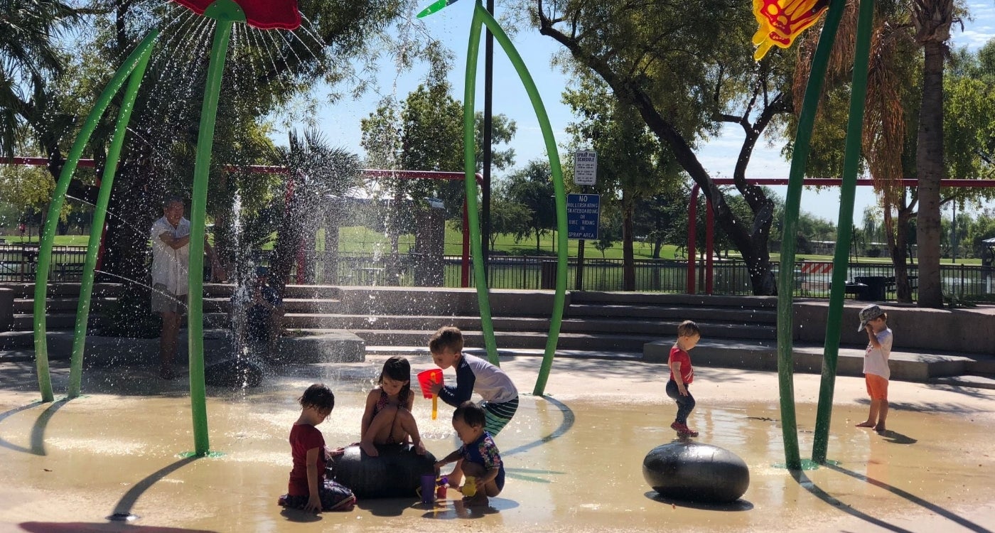 Desert Breeze Park Spray Pad