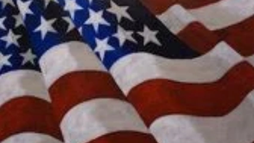 American Flag Painting