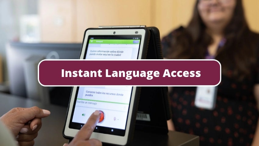 Instant Language Access