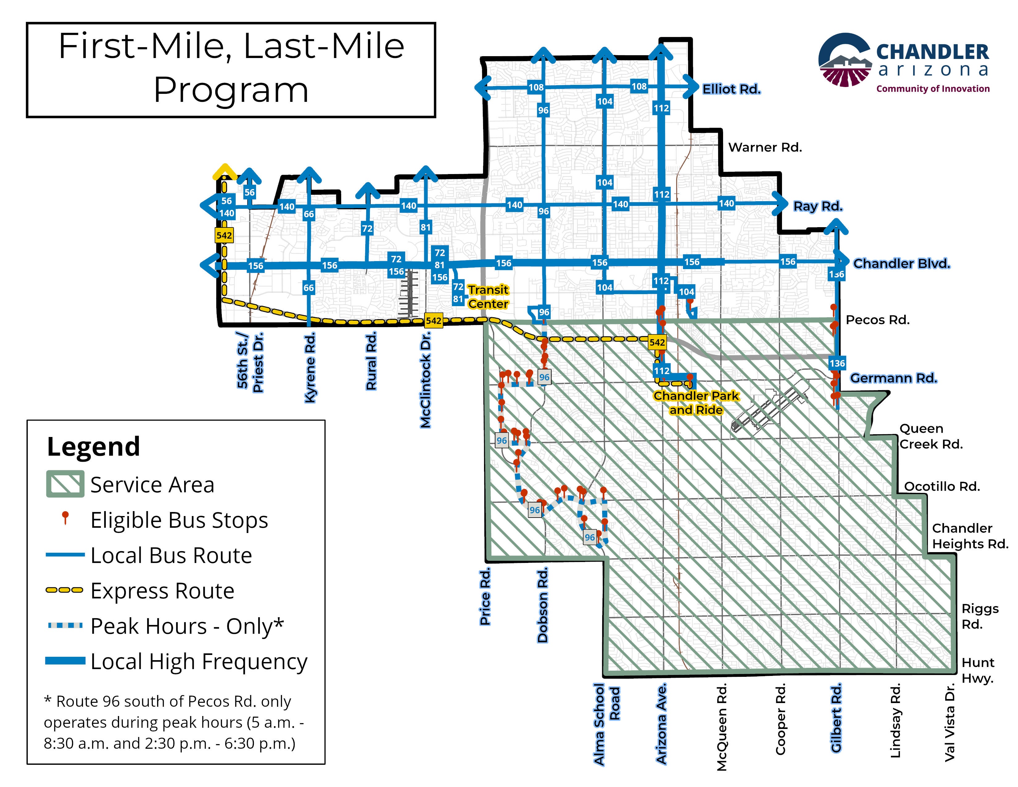 First Mile Last Mile Area Map