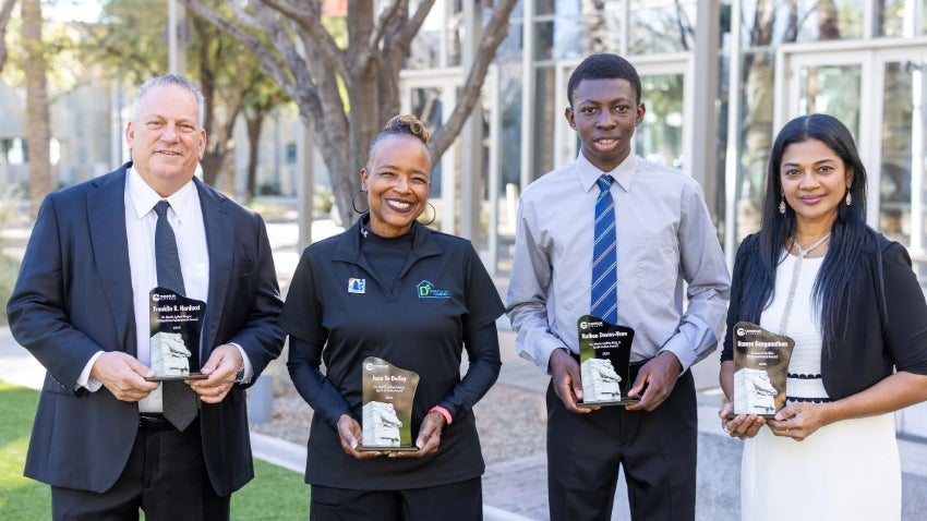 Group of Dr. Martin Luther King Junior Award Winners