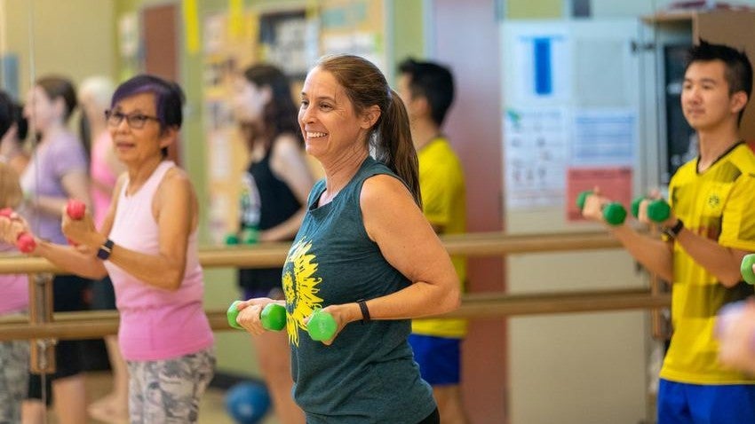TRC fitness class