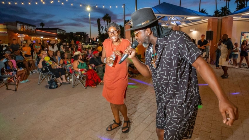 Vaughn Willis dancing at Culture Music